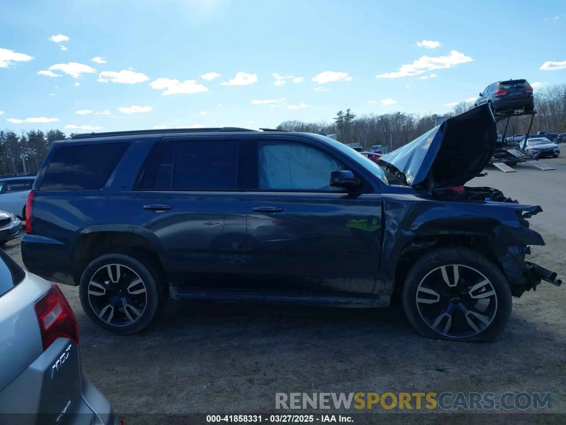 14 fotografías del automóvil dañado 1GNSKBKC7KR339155 CHEVROLET TAHOE 2019