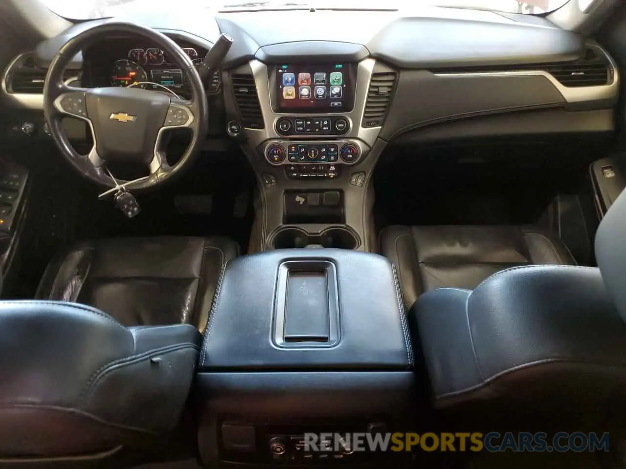 8 fotografías del automóvil dañado 1GNSKBKC7KR404750 CHEVROLET TAHOE 2019