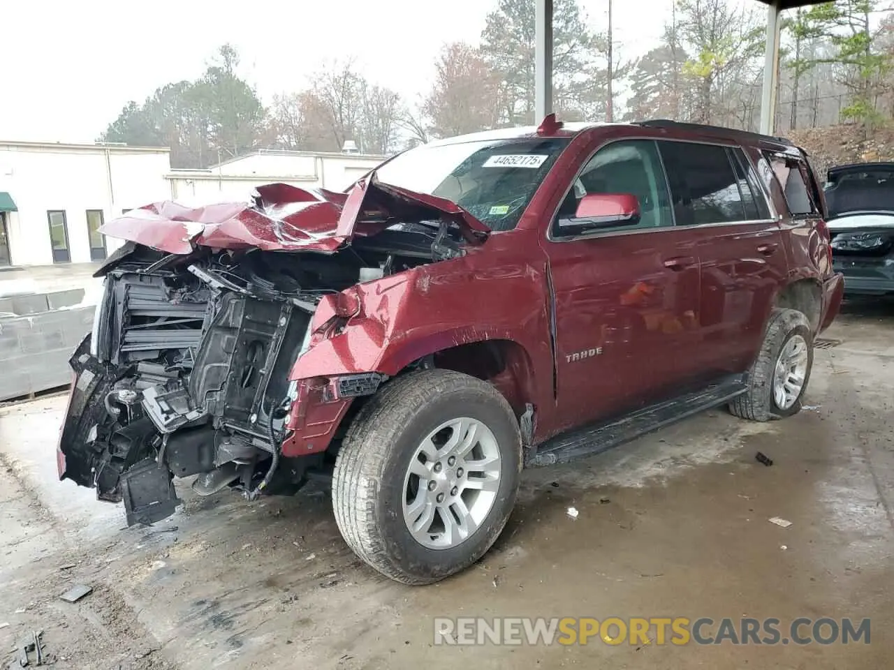 1 fotografías del automóvil dañado 1GNSKBKC8KR157402 CHEVROLET TAHOE 2019