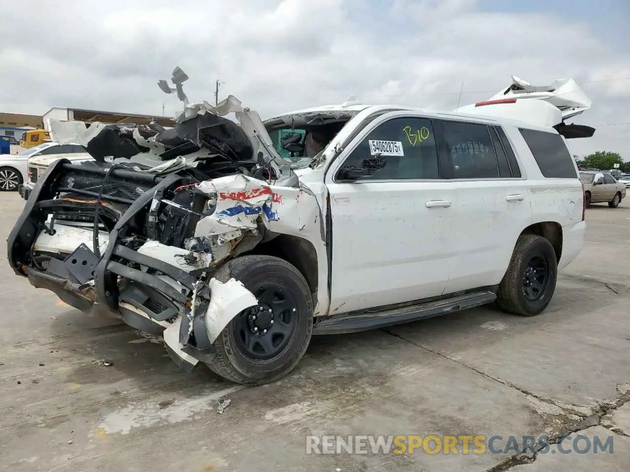 1 fotografías del automóvil dañado 1GNLCDEC3LR306163 CHEVROLET TAHOE 2020