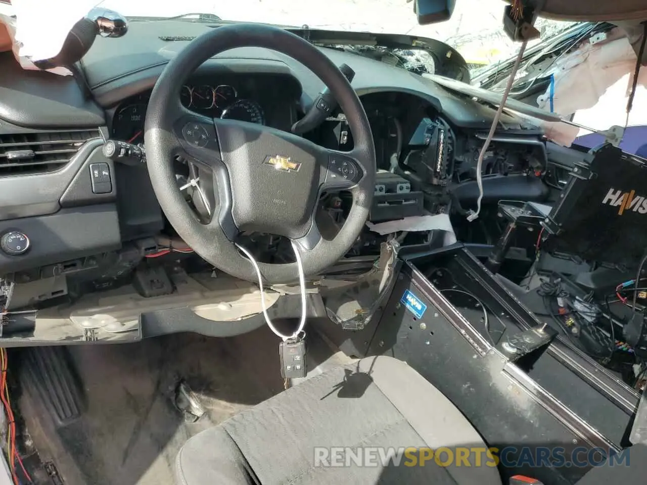 8 fotografías del automóvil dañado 1GNLCDEC4LR147377 CHEVROLET TAHOE 2020
