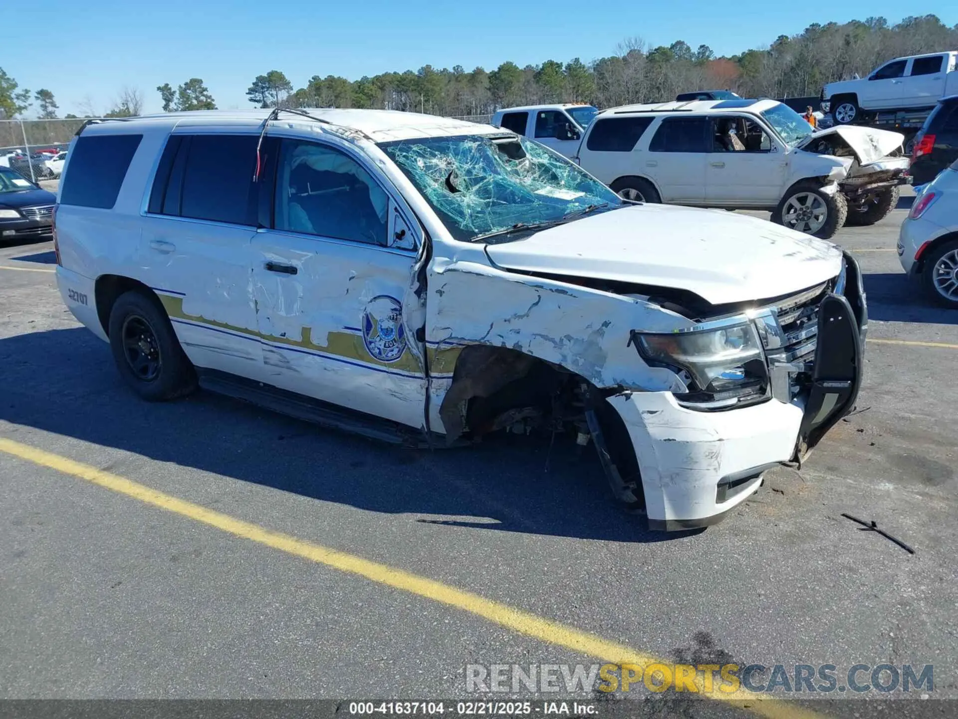 1 fotografías del automóvil dañado 1GNLCDEC4LR216777 CHEVROLET TAHOE 2020