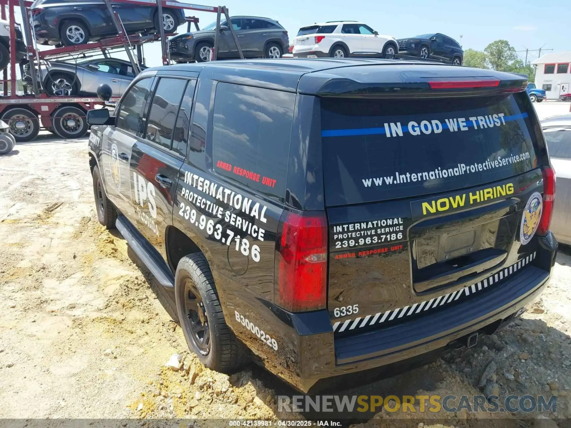 3 fotografías del automóvil dañado 1GNLCDEC6LR166335 CHEVROLET TAHOE 2020