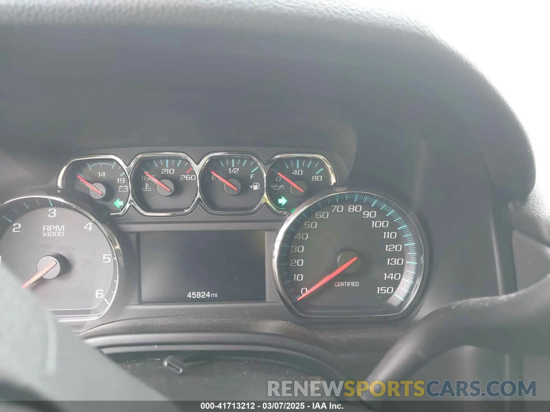 7 fotografías del automóvil dañado 1GNLCDEC8LR114821 CHEVROLET TAHOE 2020