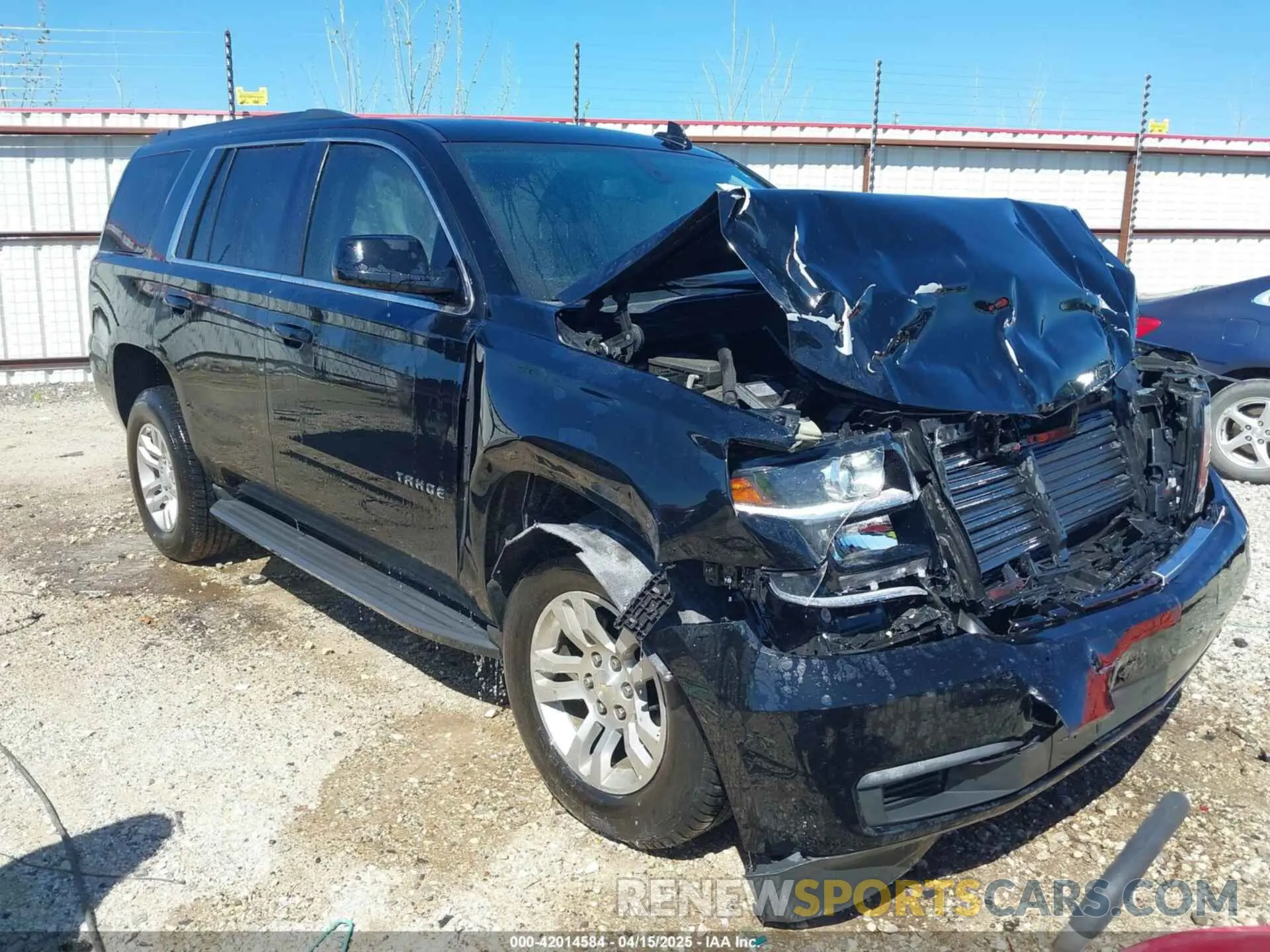 1 fotografías del automóvil dañado 1GNSCAKC6LR293472 CHEVROLET TAHOE 2020