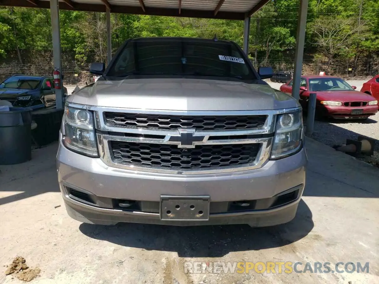 5 fotografías del automóvil dañado 1GNSCAKC7LR127428 CHEVROLET TAHOE 2020
