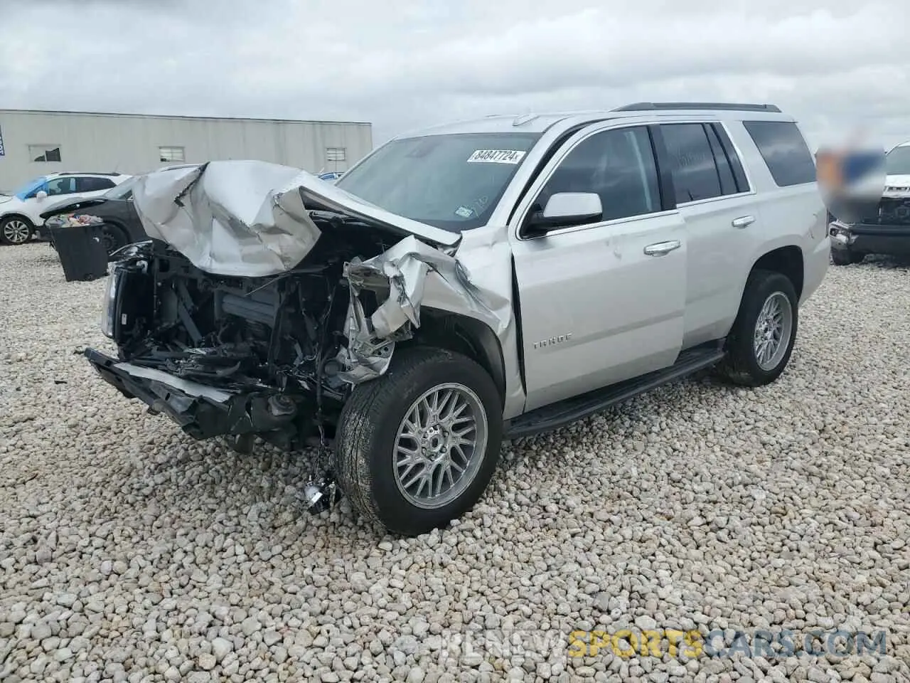 1 fotografías del automóvil dañado 1GNSCAKC9LR265813 CHEVROLET TAHOE 2020