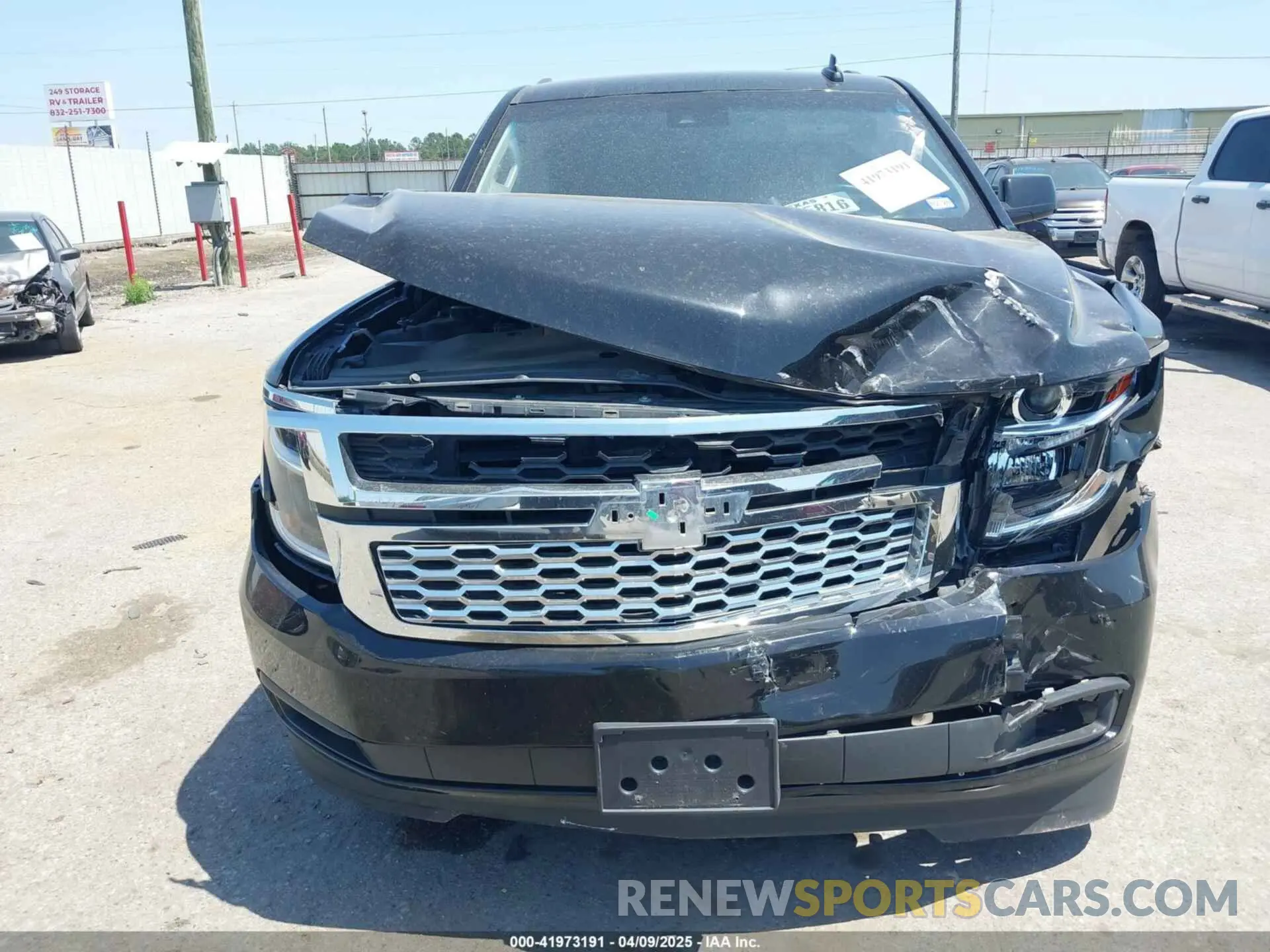 12 fotografías del automóvil dañado 1GNSCAKCXLR293278 CHEVROLET TAHOE 2020