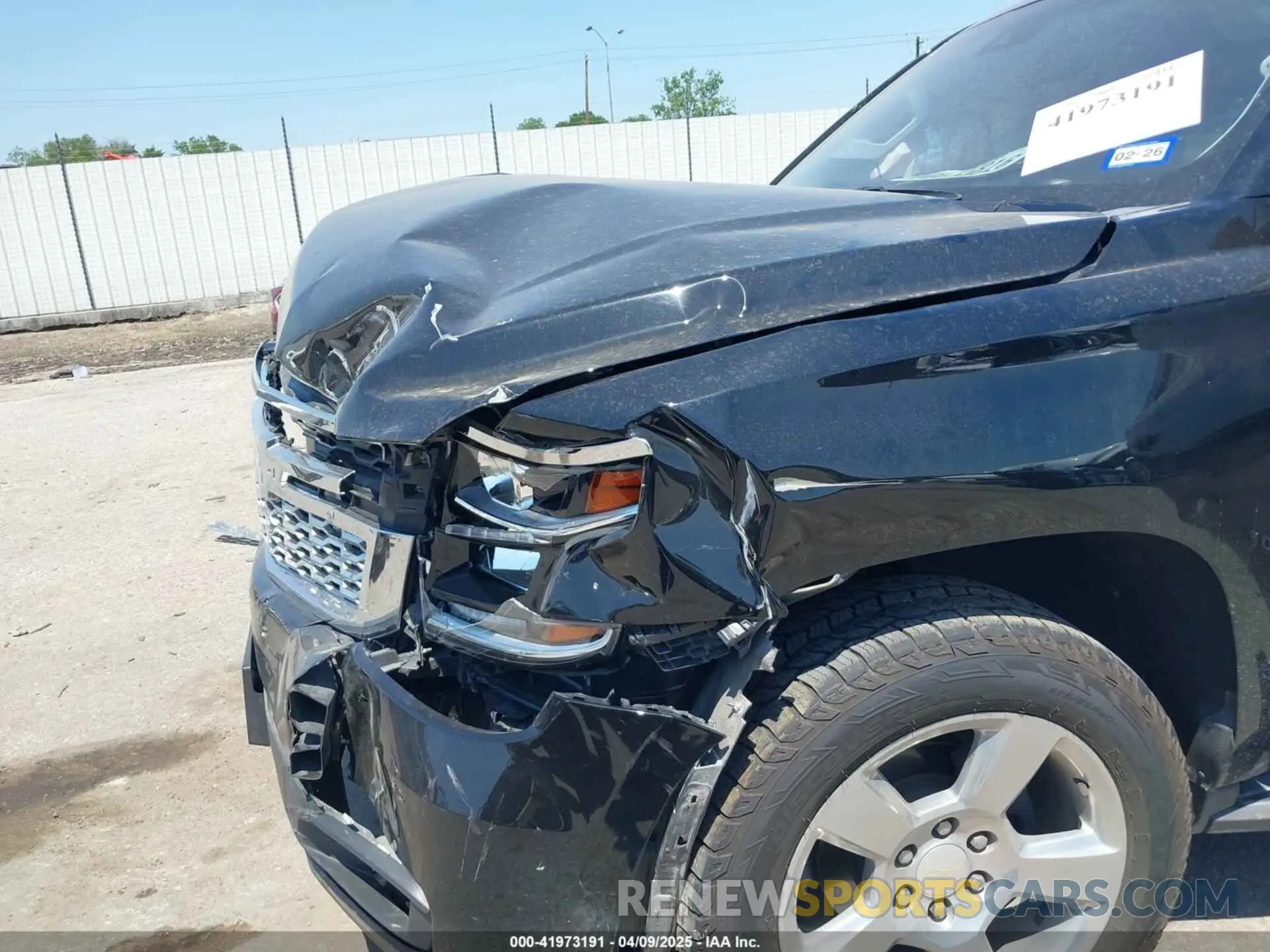 6 fotografías del automóvil dañado 1GNSCAKCXLR293278 CHEVROLET TAHOE 2020