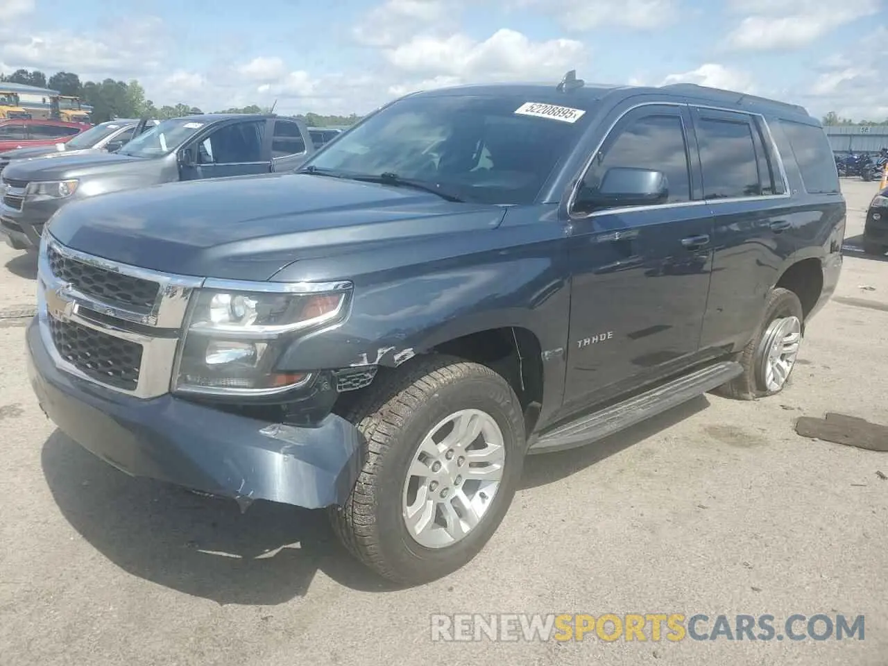 1 fotografías del automóvil dañado 1GNSCBKC3LR164904 CHEVROLET TAHOE 2020