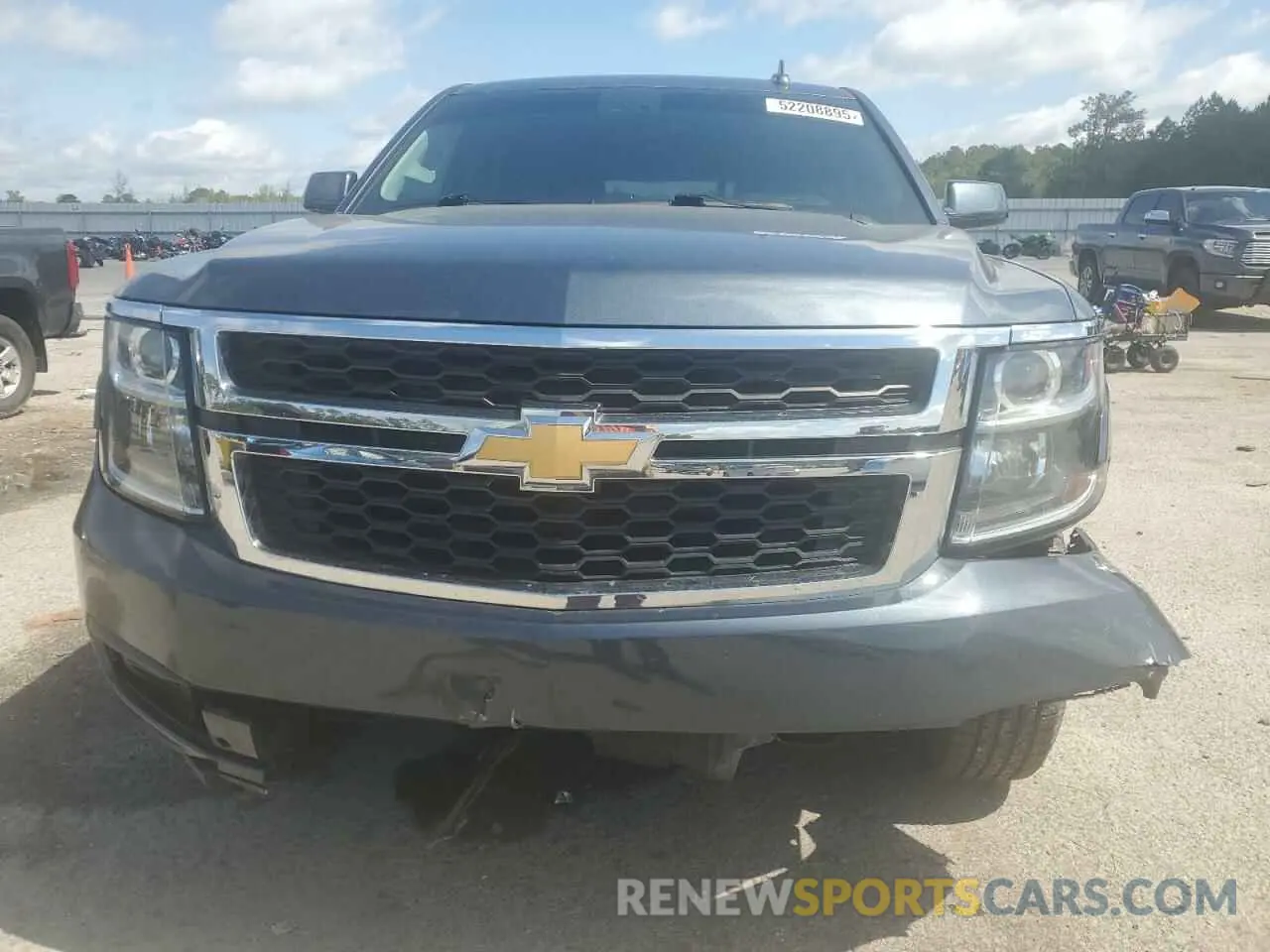 5 fotografías del automóvil dañado 1GNSCBKC3LR164904 CHEVROLET TAHOE 2020