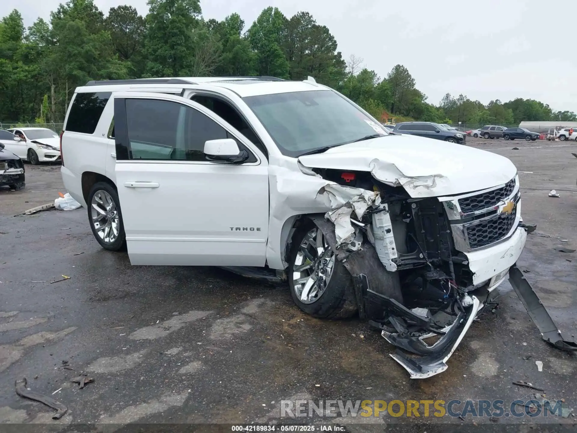 1 fotografías del automóvil dañado 1GNSCBKC5LR294926 CHEVROLET TAHOE 2020