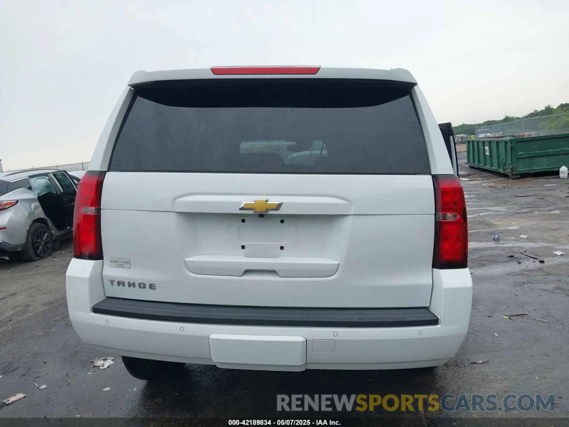 15 fotografías del automóvil dañado 1GNSCBKC5LR294926 CHEVROLET TAHOE 2020
