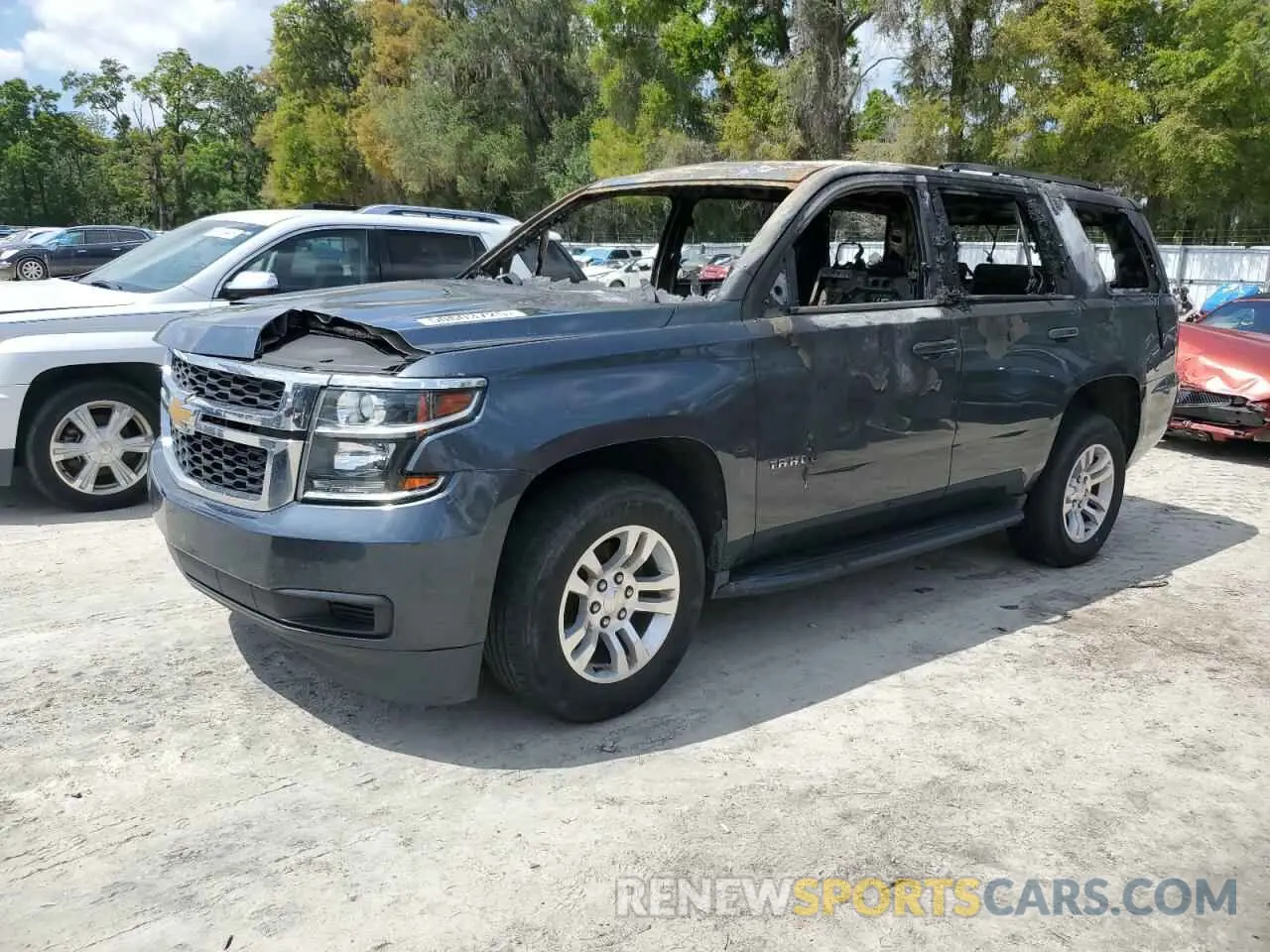 1 fotografías del automóvil dañado 1GNSCBKC5LR308288 CHEVROLET TAHOE 2020