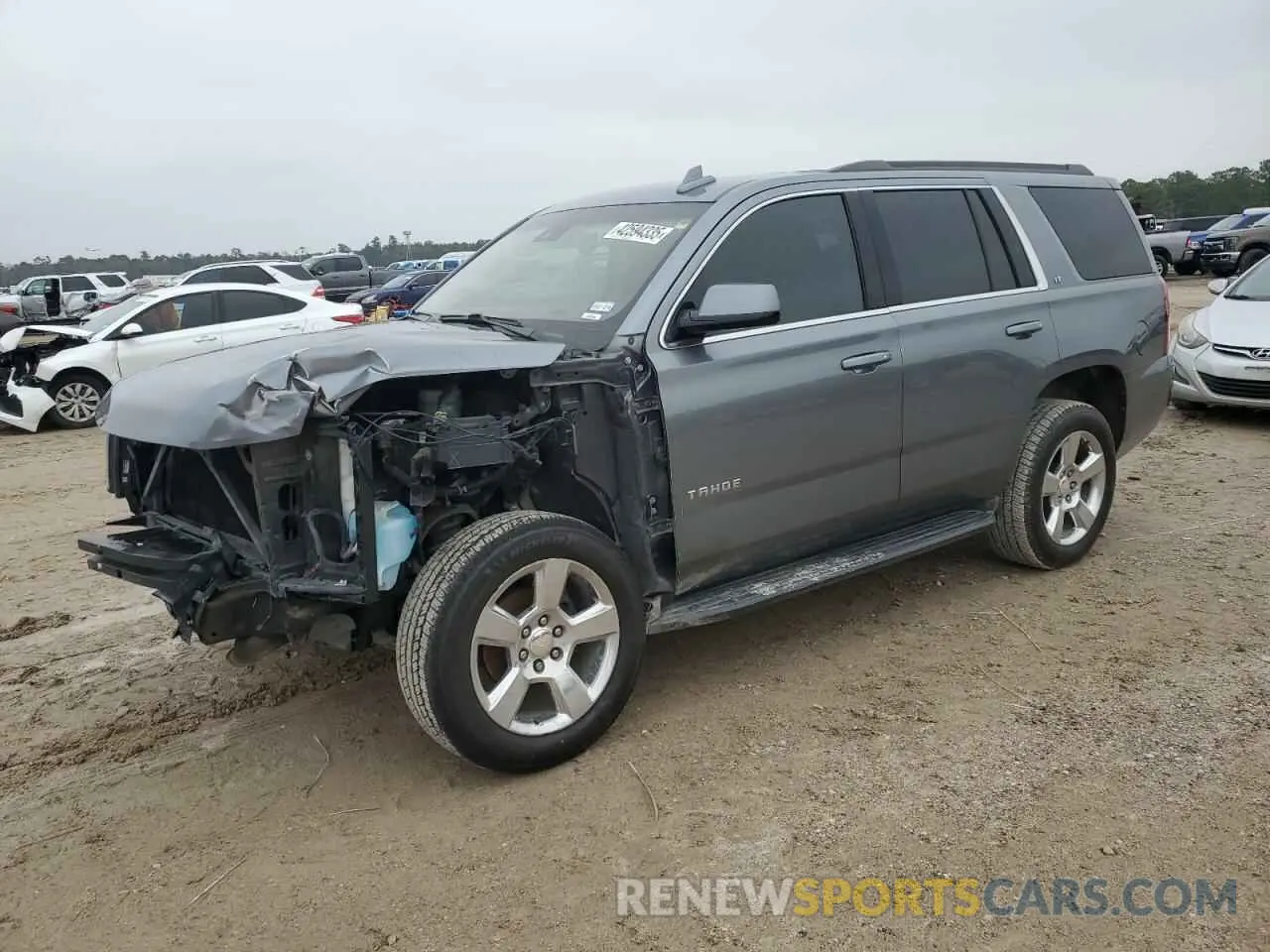 1 fotografías del automóvil dañado 1GNSCBKC8LR295942 CHEVROLET TAHOE 2020
