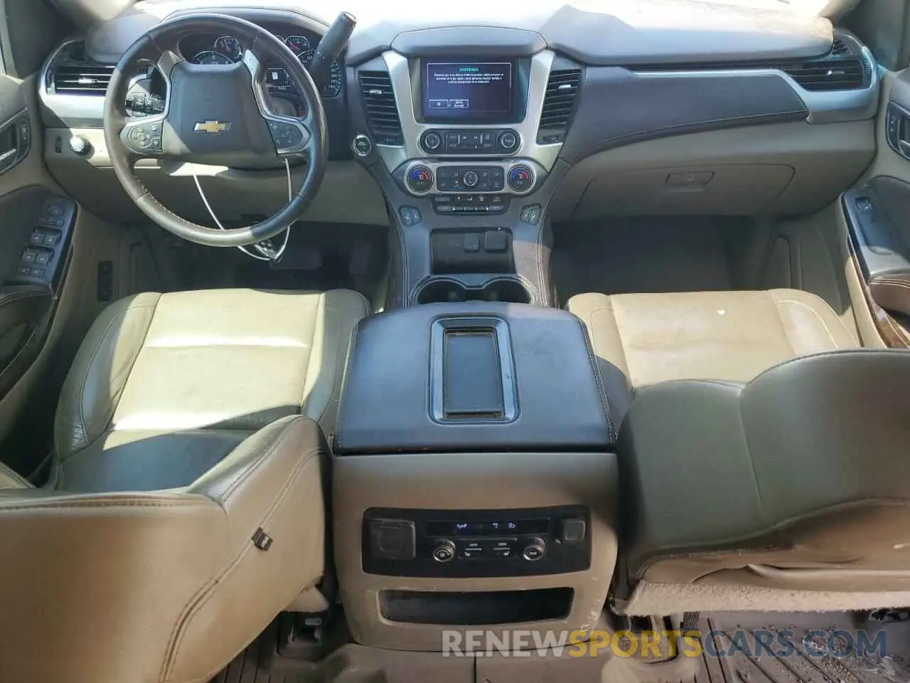 8 fotografías del automóvil dañado 1GNSCBKC8LR308690 CHEVROLET TAHOE 2020