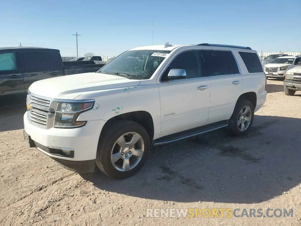 1 fotografías del automóvil dañado 1GNSCCKC8LR213794 CHEVROLET TAHOE 2020