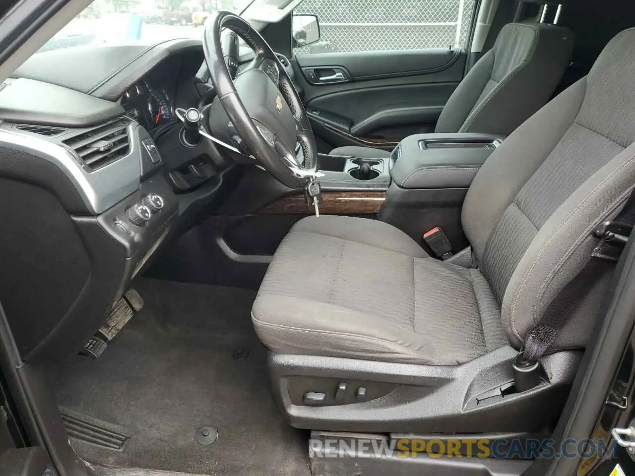 7 fotografías del automóvil dañado 1GNSKAKCXLR304282 CHEVROLET TAHOE 2020