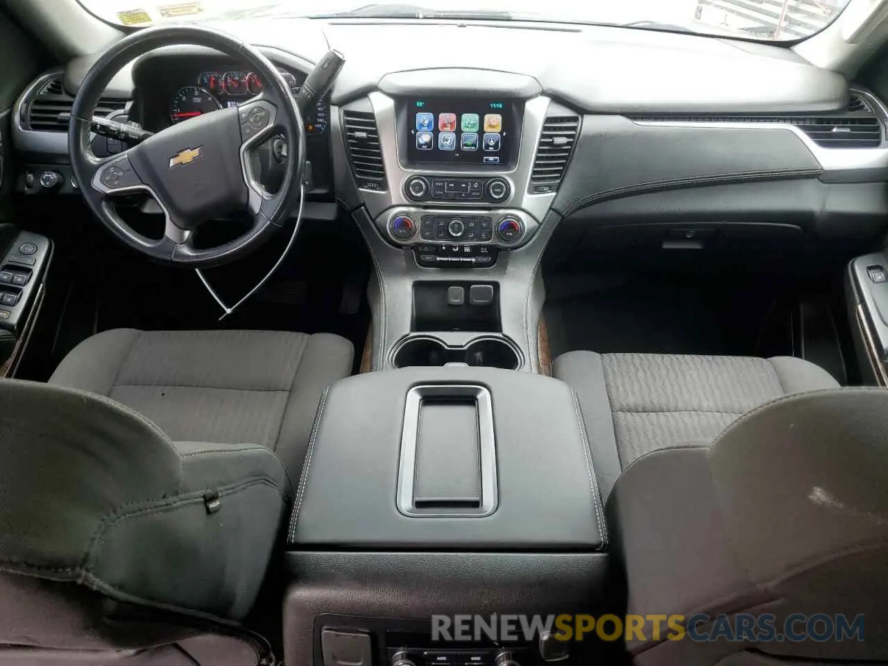 8 fotografías del automóvil dañado 1GNSKAKCXLR304282 CHEVROLET TAHOE 2020