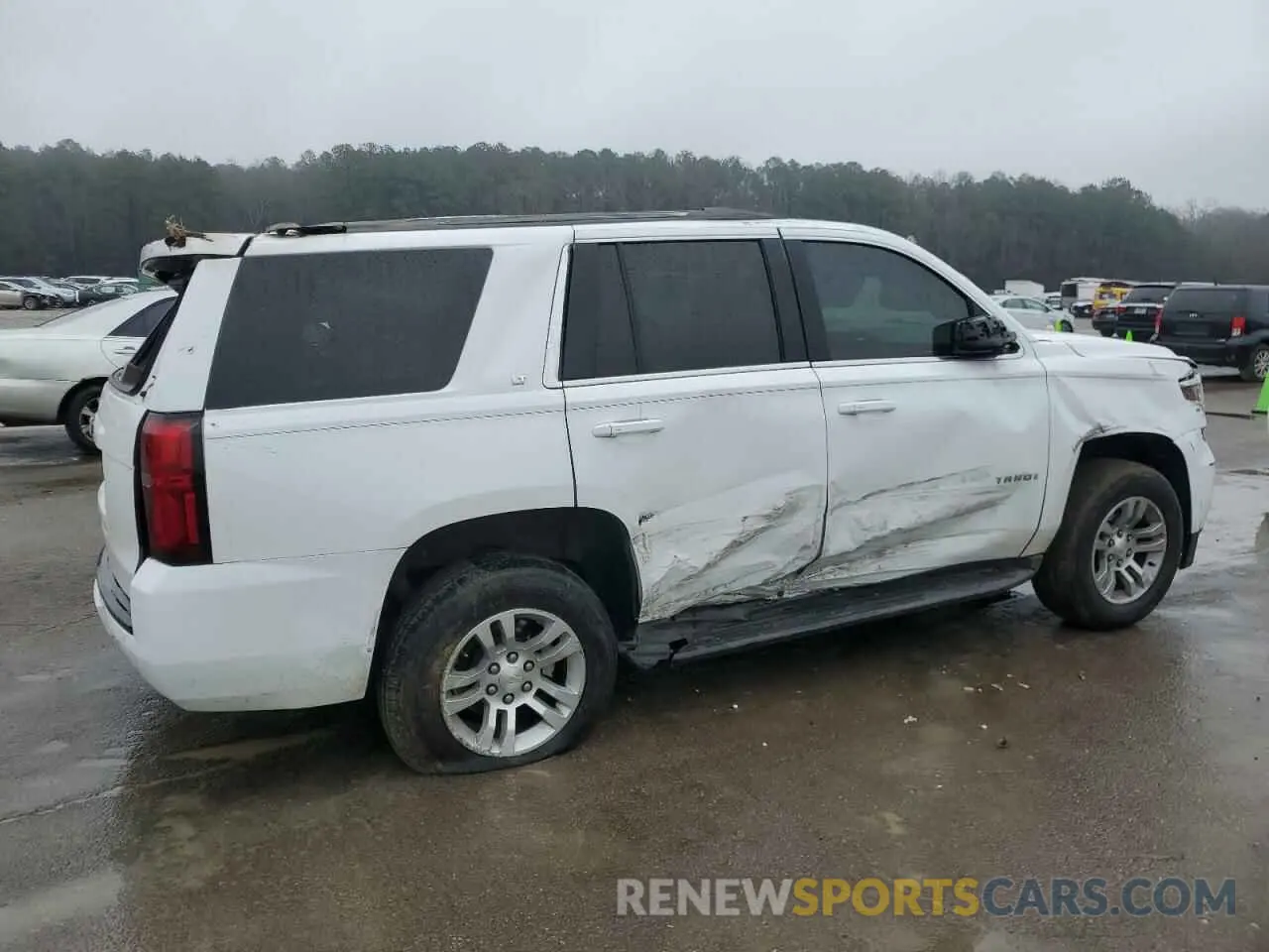 3 fotografías del automóvil dañado 1GNSKBKC1LR230885 CHEVROLET TAHOE 2020