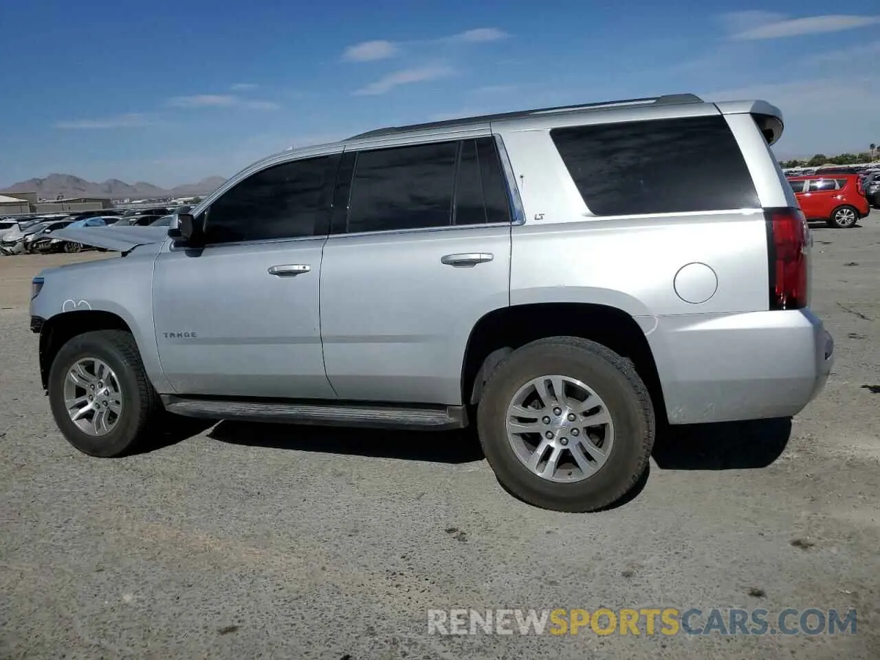2 fotografías del automóvil dañado 1GNSKBKC2LR161480 CHEVROLET TAHOE 2020