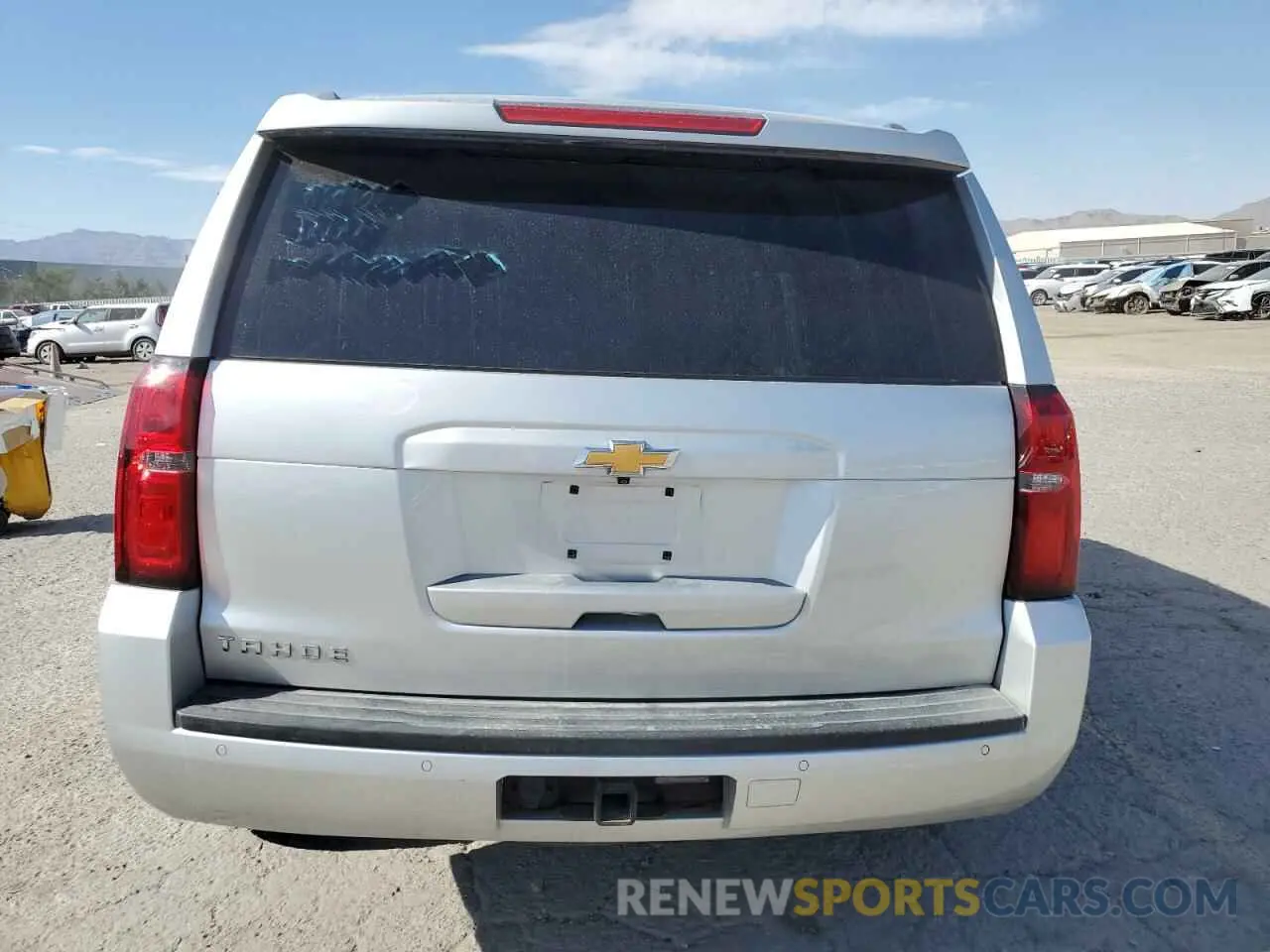 6 fotografías del automóvil dañado 1GNSKBKC2LR161480 CHEVROLET TAHOE 2020