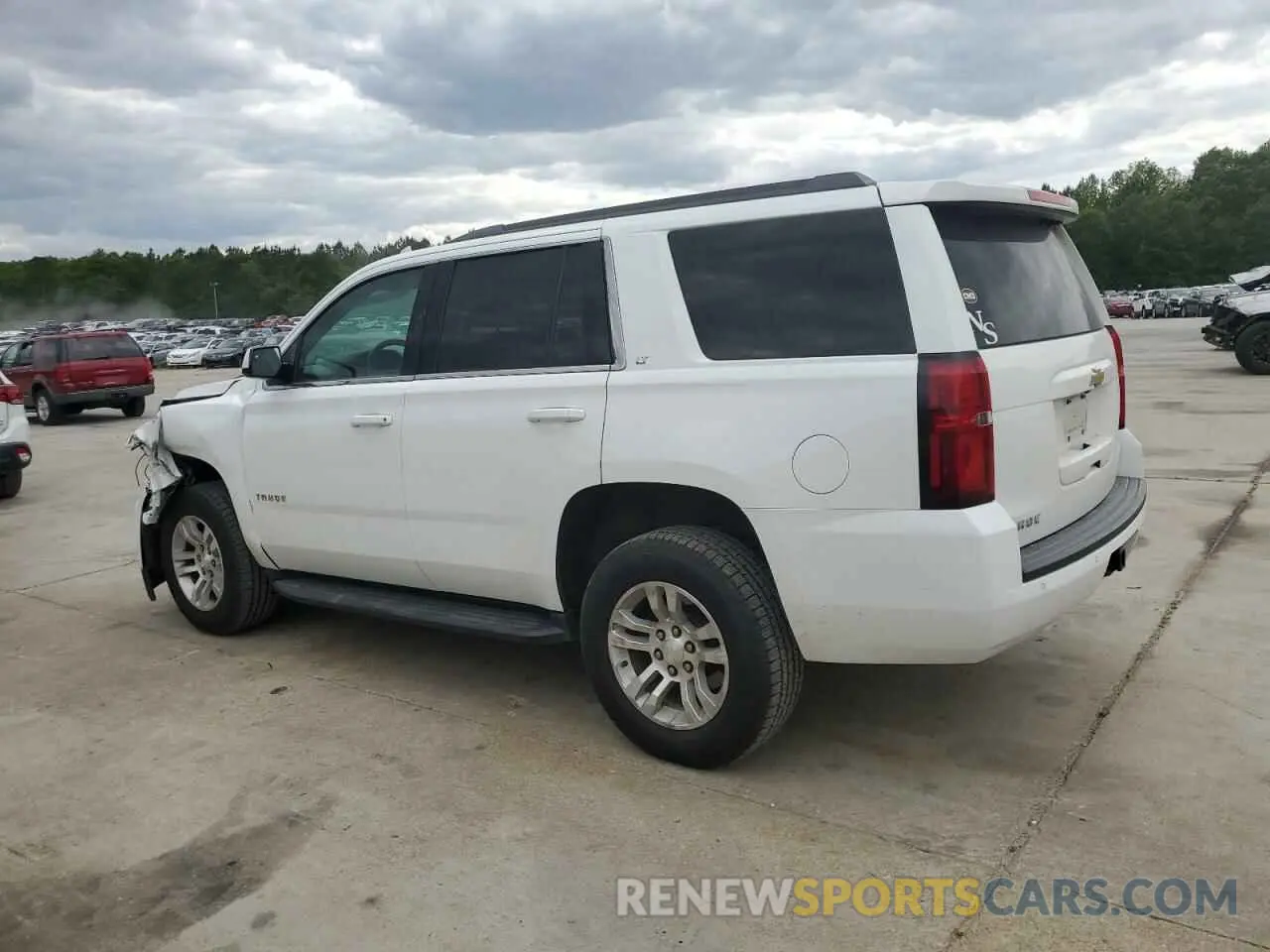 2 fotografías del automóvil dañado 1GNSKBKC3LR150178 CHEVROLET TAHOE 2020