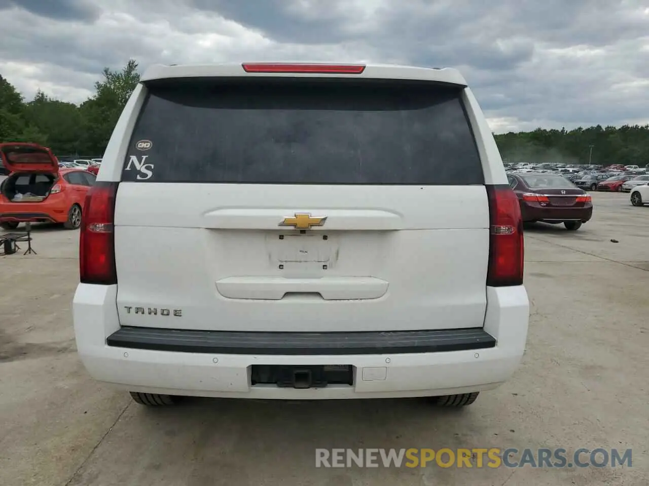 6 fotografías del automóvil dañado 1GNSKBKC3LR150178 CHEVROLET TAHOE 2020