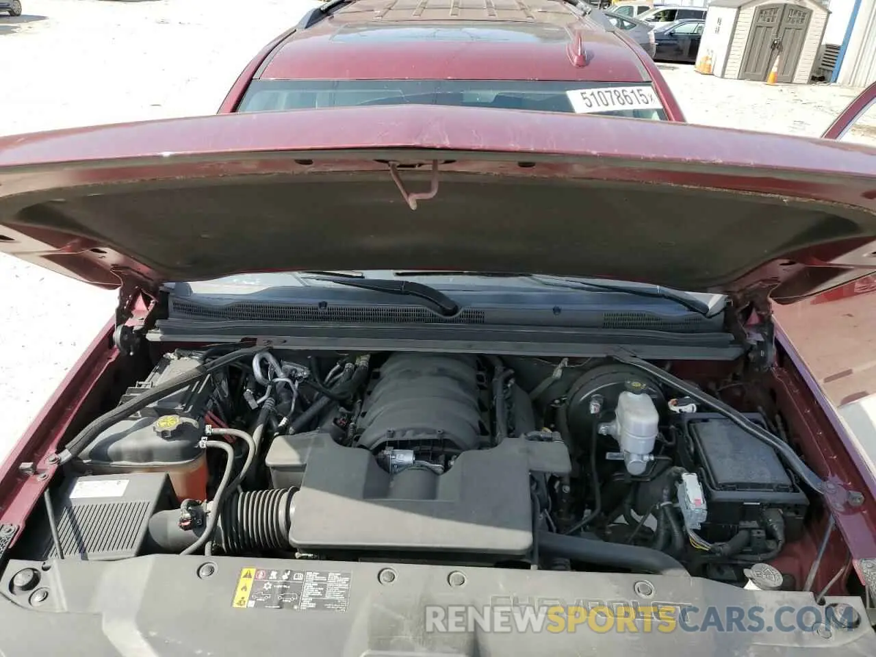 14 fotografías del automóvil dañado 1GNSKBKC5LR231618 CHEVROLET TAHOE 2020