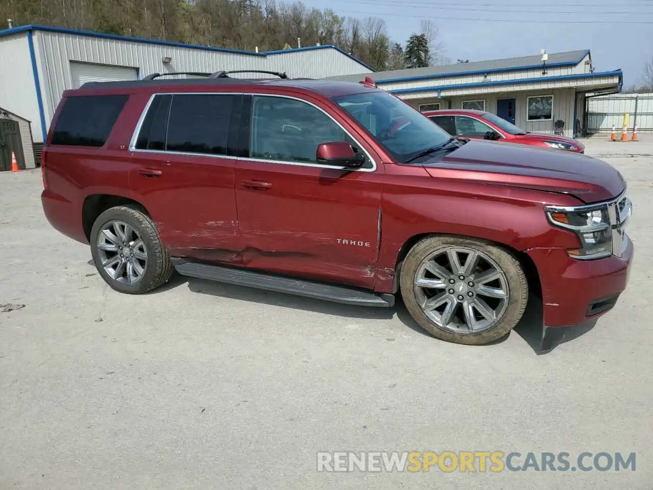 4 fotografías del automóvil dañado 1GNSKBKC5LR231618 CHEVROLET TAHOE 2020
