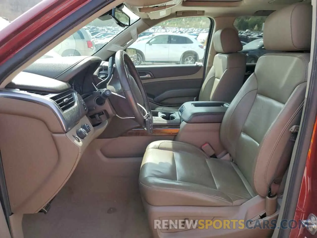7 fotografías del automóvil dañado 1GNSKBKC5LR231618 CHEVROLET TAHOE 2020