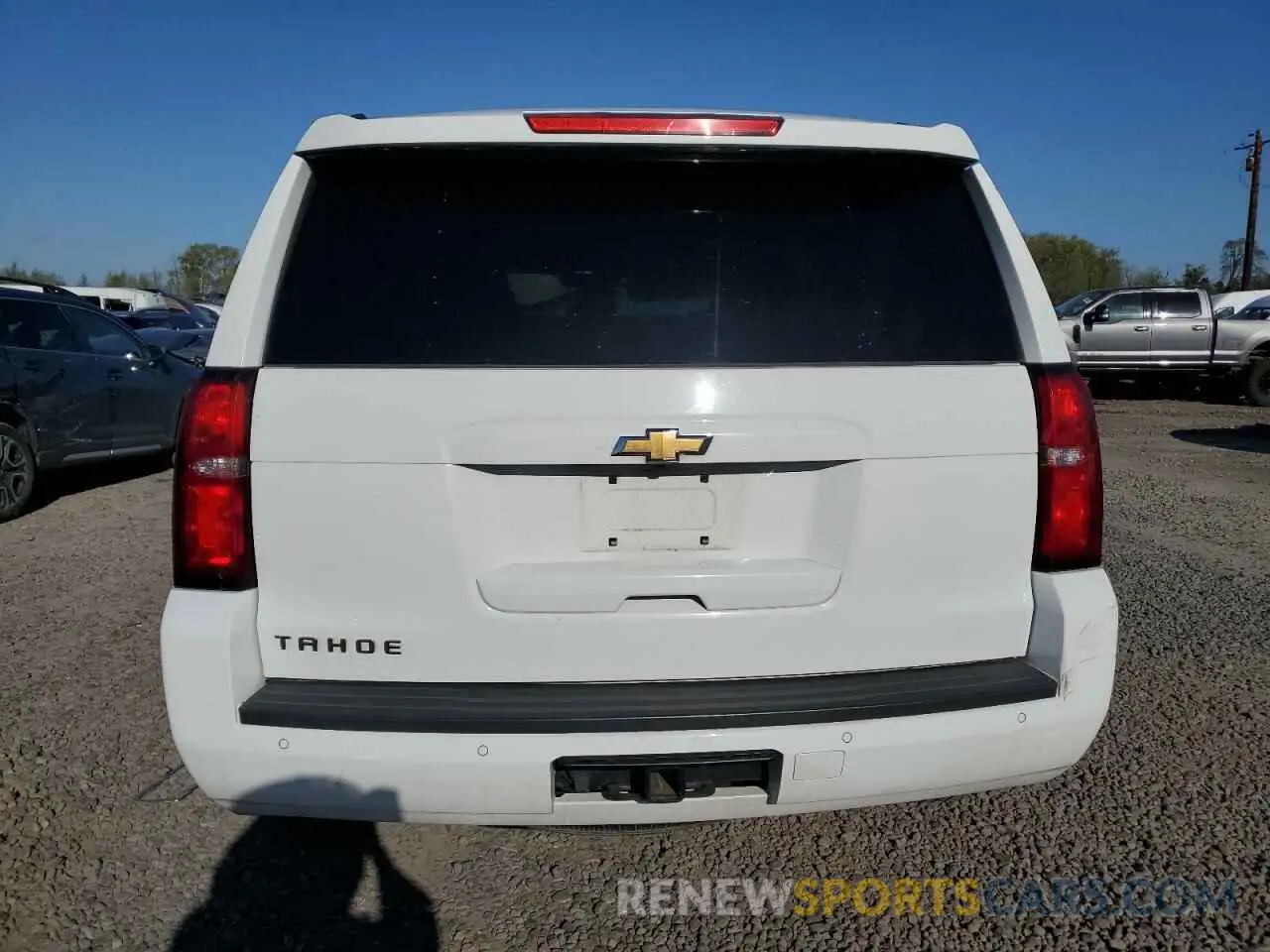6 fotografías del automóvil dañado 1GNSKBKC5LR243378 CHEVROLET TAHOE 2020
