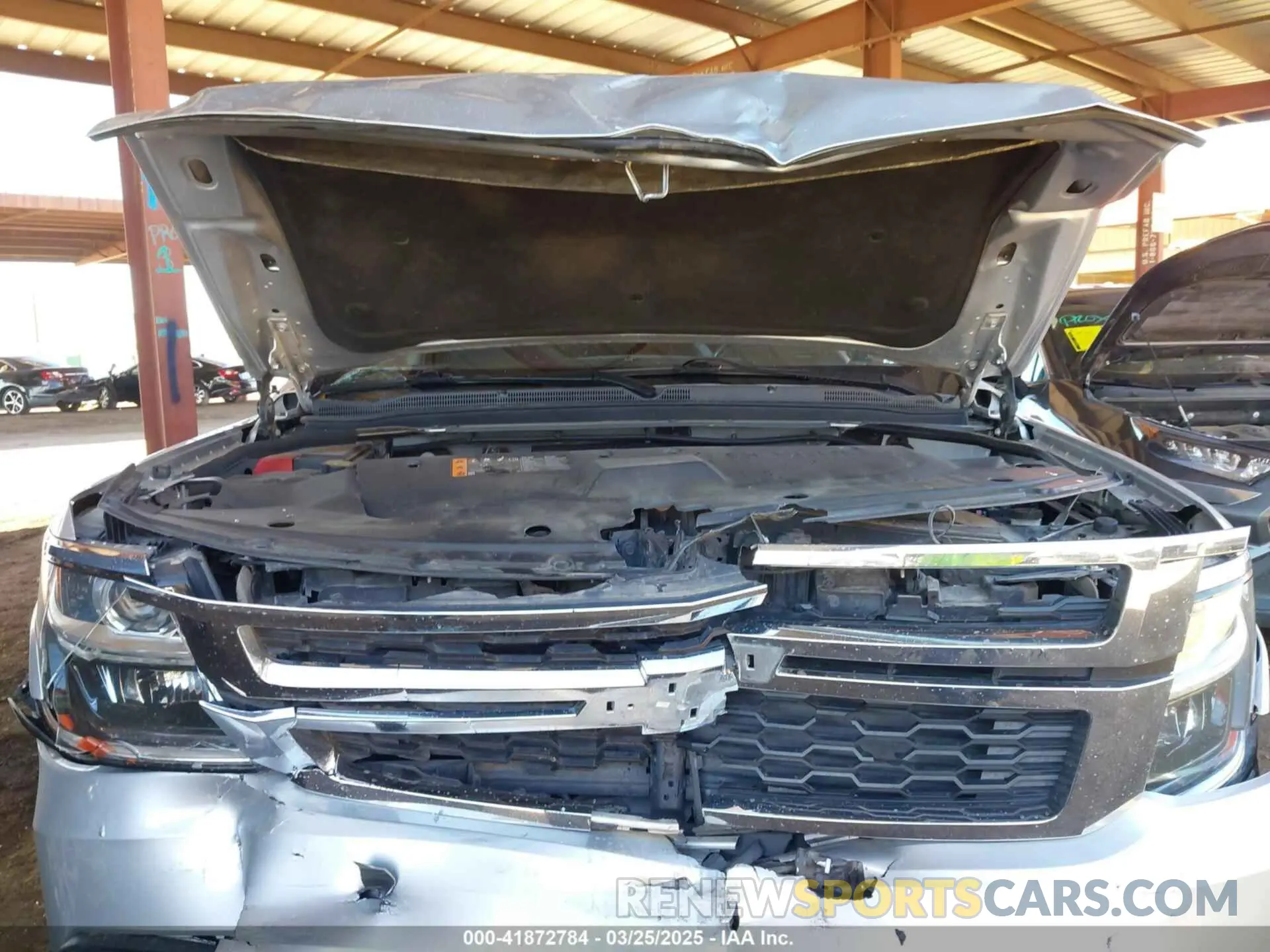 10 fotografías del automóvil dañado 1GNSKBKC6LR259394 CHEVROLET TAHOE 2020