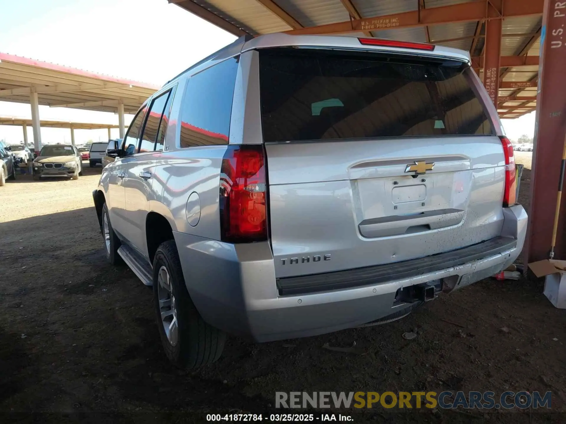 3 fotografías del automóvil dañado 1GNSKBKC6LR259394 CHEVROLET TAHOE 2020