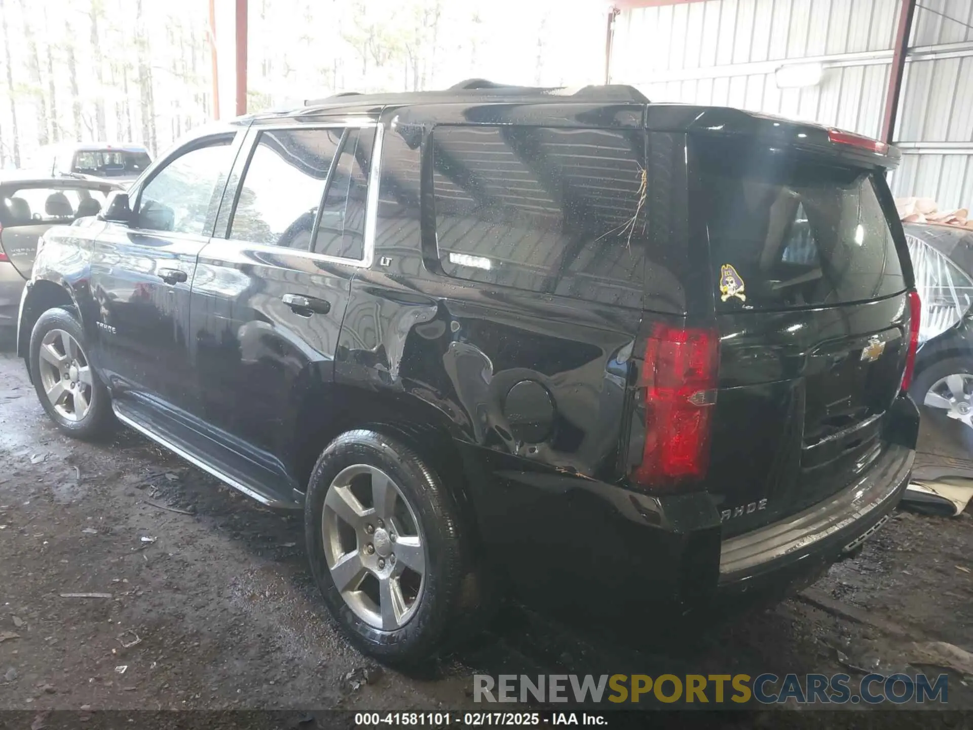 3 fotografías del automóvil dañado 1GNSKBKC7LR286118 CHEVROLET TAHOE 2020