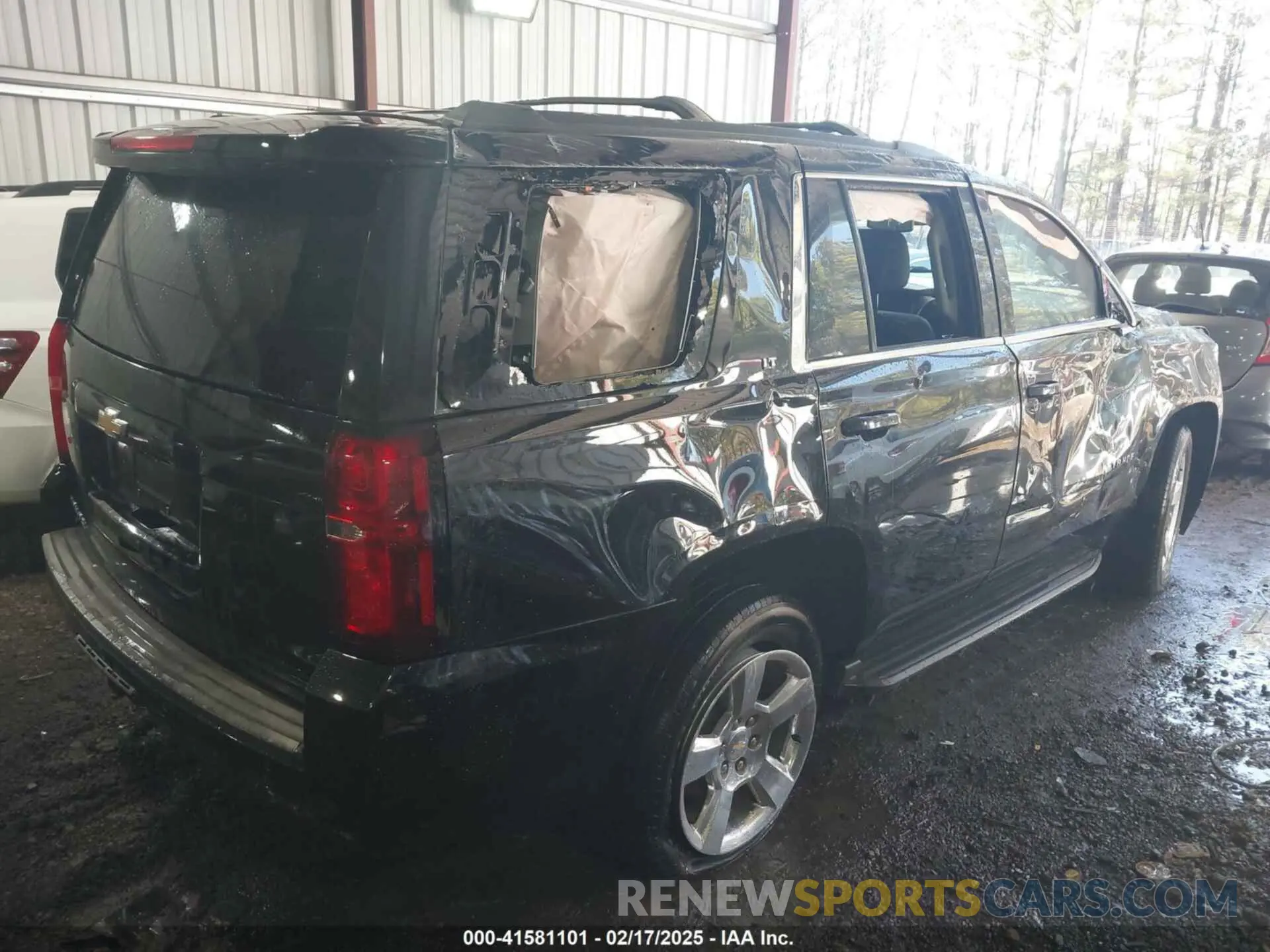 4 fotografías del automóvil dañado 1GNSKBKC7LR286118 CHEVROLET TAHOE 2020