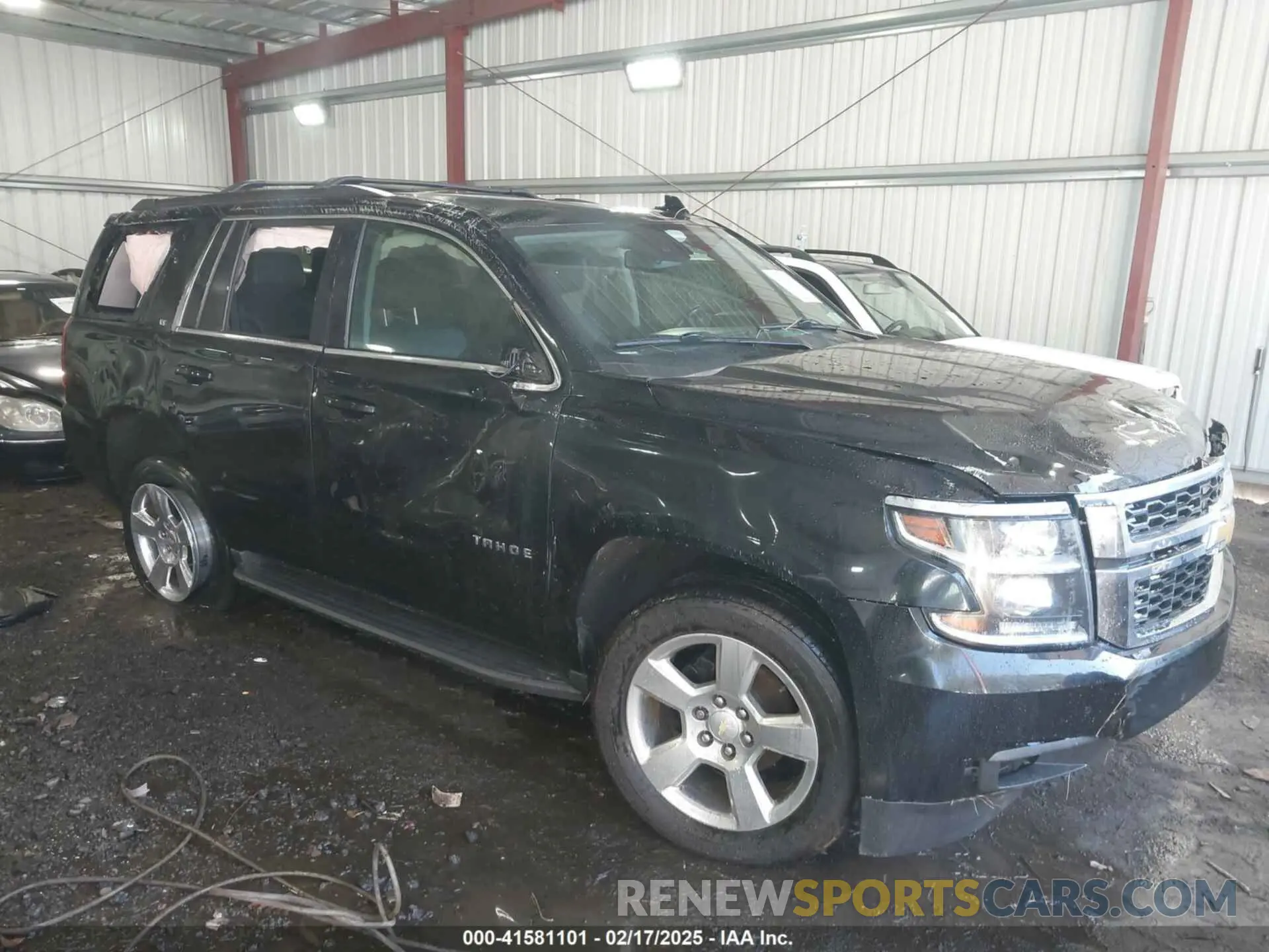 6 fotografías del automóvil dañado 1GNSKBKC7LR286118 CHEVROLET TAHOE 2020