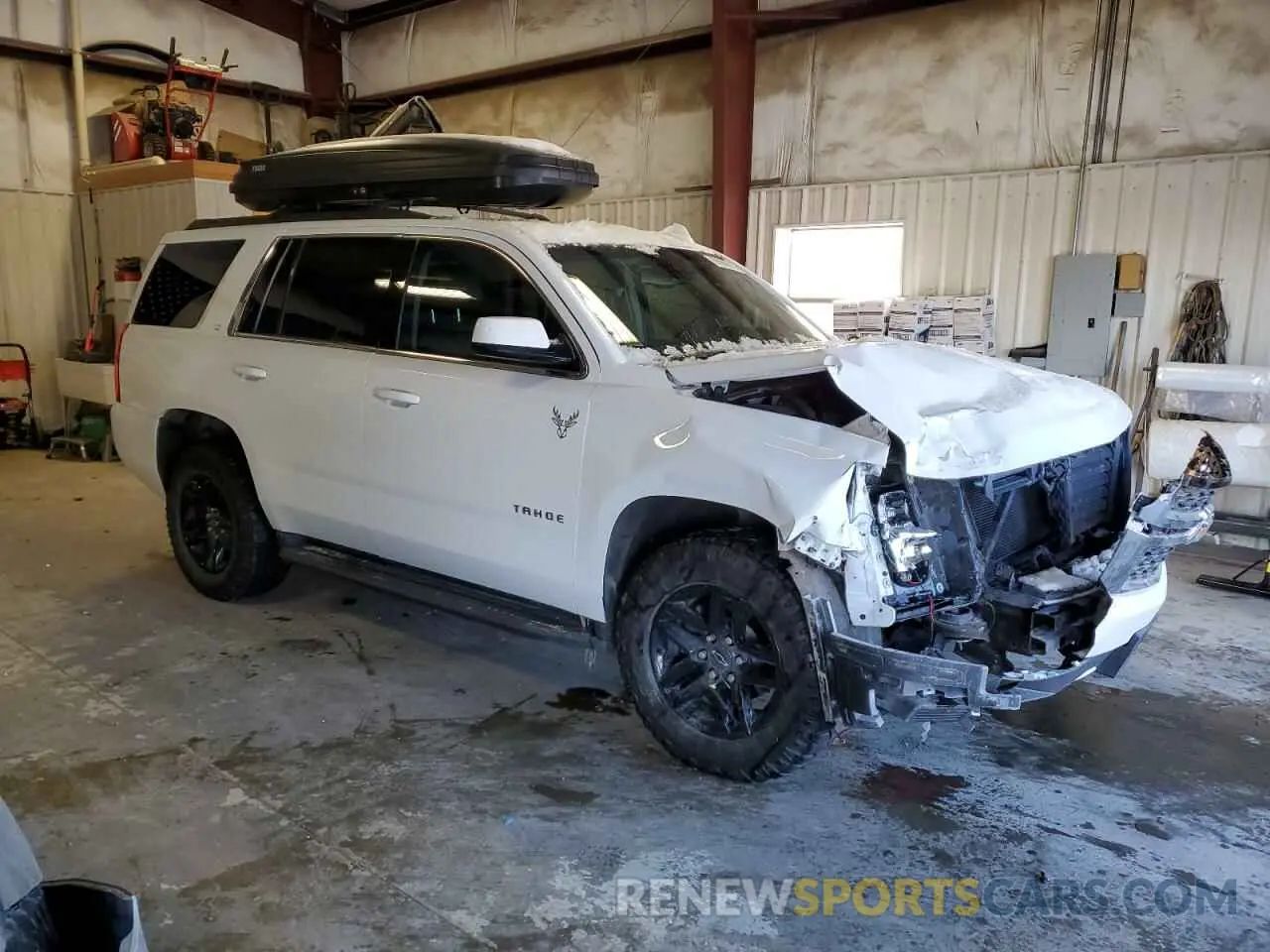 4 fotografías del automóvil dañado 1GNSKBKC7LR308554 CHEVROLET TAHOE 2020