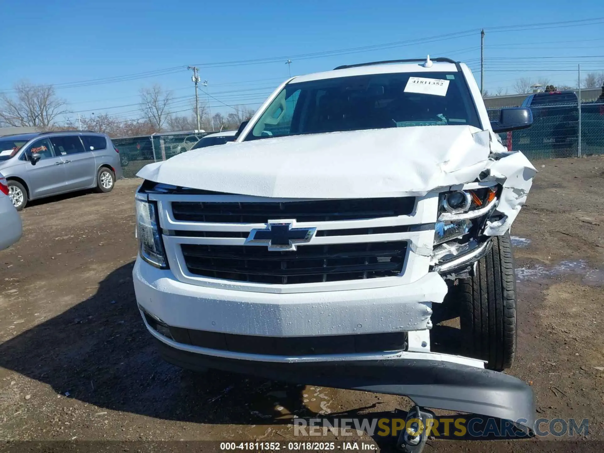 12 fotografías del automóvil dañado 1GNSKBKC8LR169132 CHEVROLET TAHOE 2020