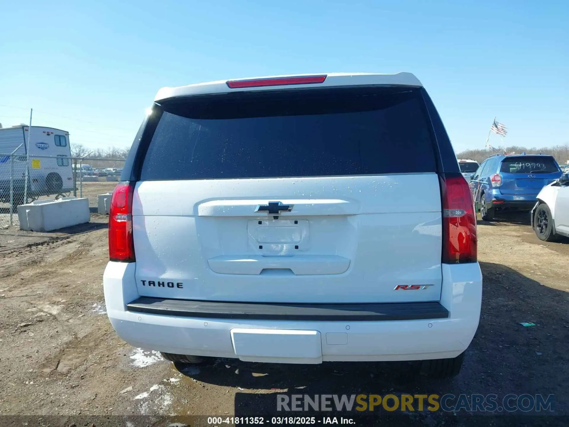 16 fotografías del automóvil dañado 1GNSKBKC8LR169132 CHEVROLET TAHOE 2020