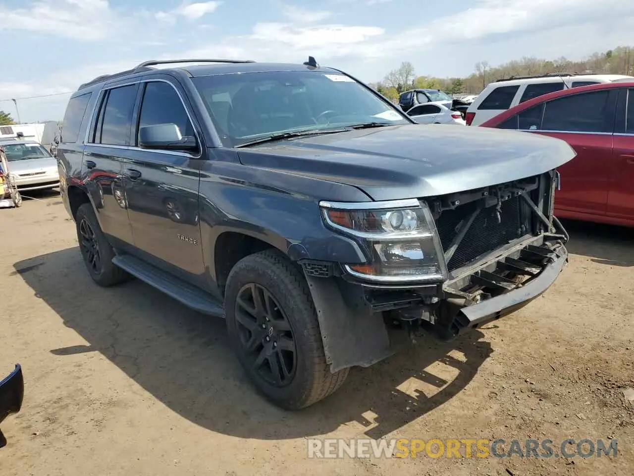 4 fotografías del automóvil dañado 1GNSKBKC9LR126340 CHEVROLET TAHOE 2020