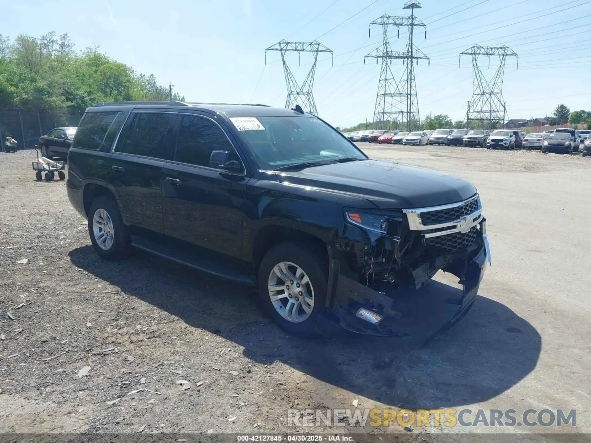 1 fotografías del automóvil dañado 1GNSKBKCXLR255963 CHEVROLET TAHOE 2020