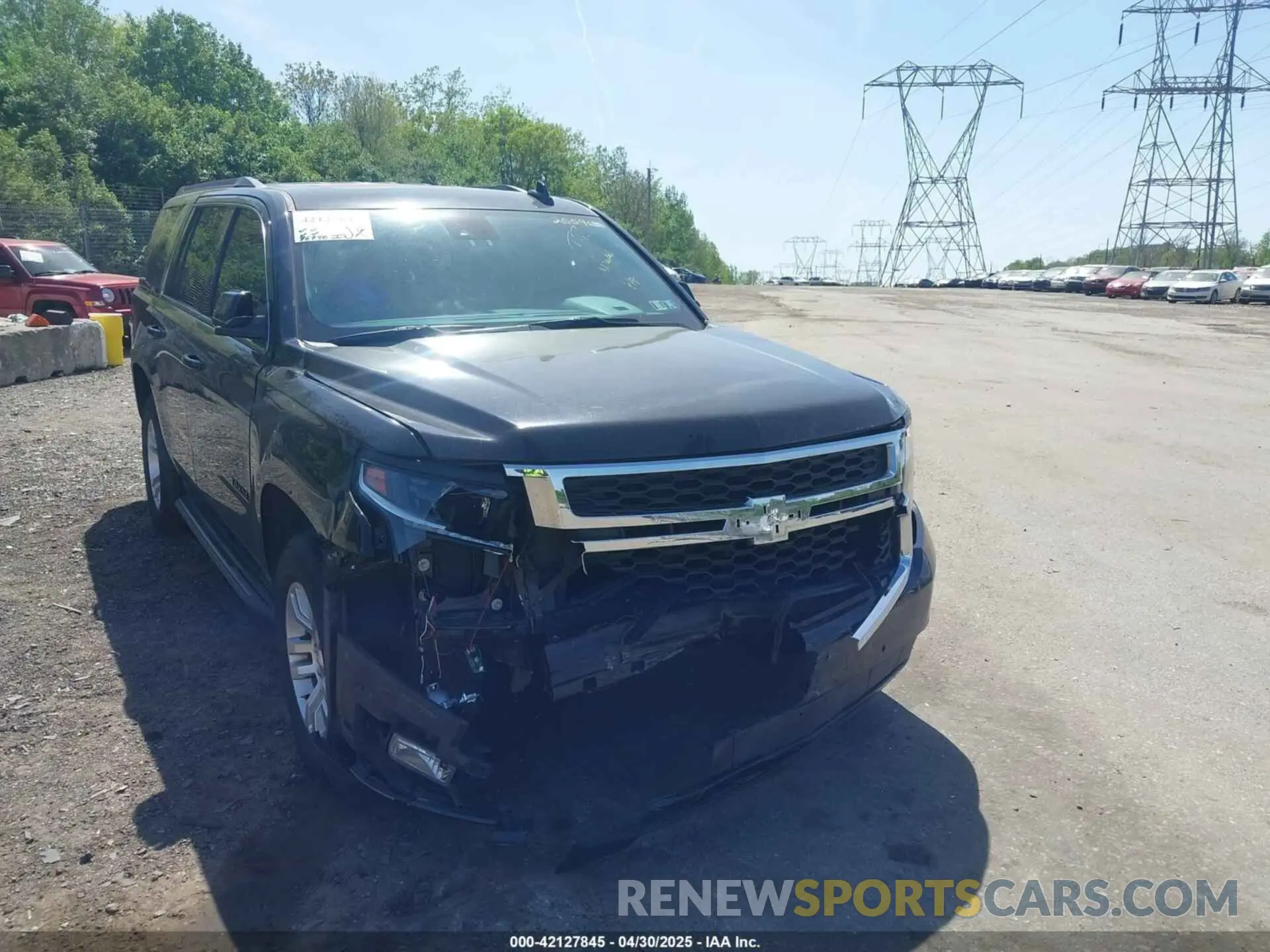 6 fotografías del automóvil dañado 1GNSKBKCXLR255963 CHEVROLET TAHOE 2020