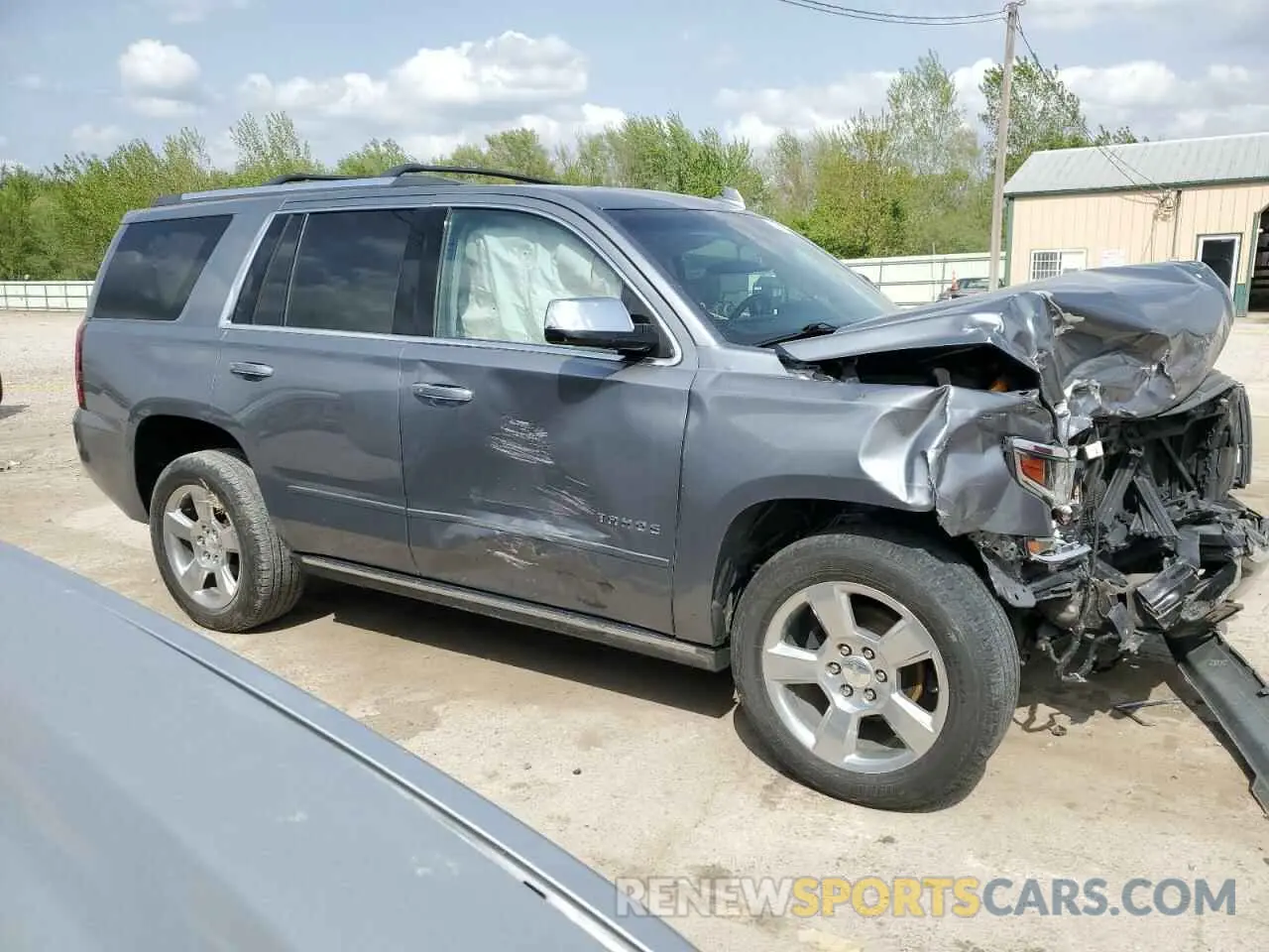 4 fotografías del automóvil dañado 1GNSKCKC7LR125399 CHEVROLET TAHOE 2020