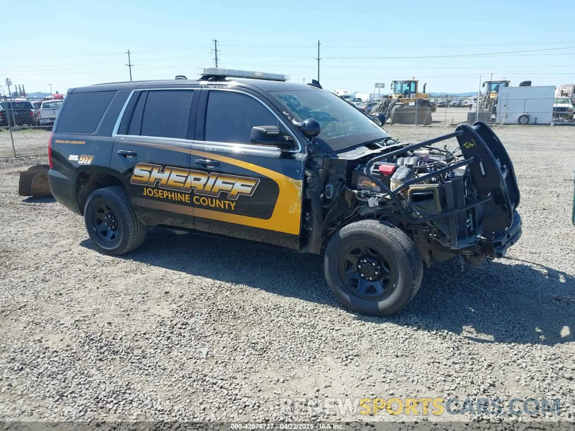 1 fotografías del automóvil dañado 1GNSKDEC3LR155615 CHEVROLET TAHOE 2020