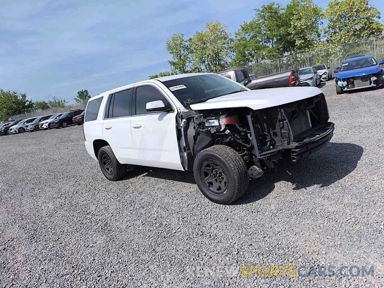 3 fotografías del automóvil dañado 1GNSKDEC3LR188386 CHEVROLET TAHOE 2020