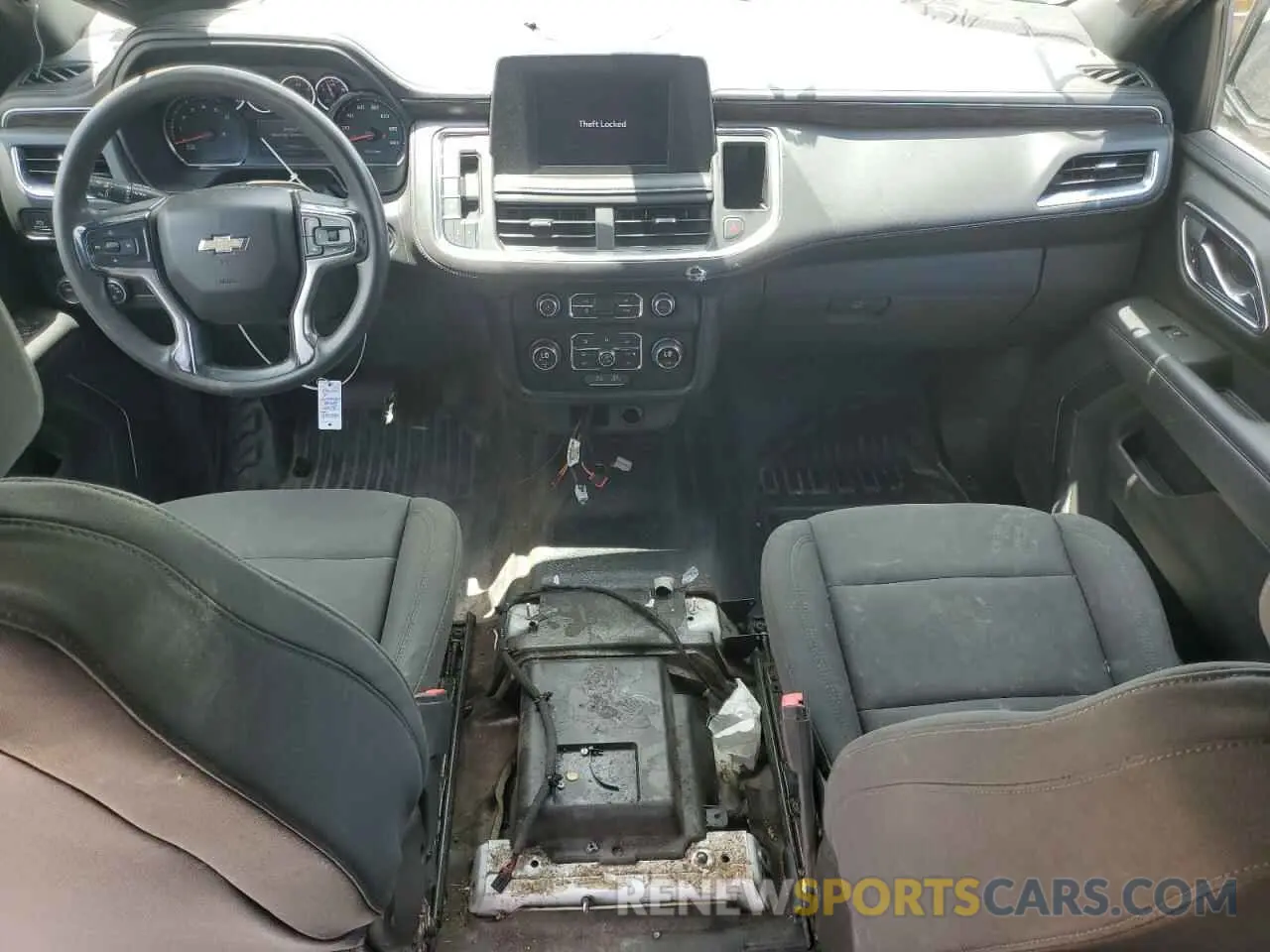 8 fotografías del automóvil dañado 1GBSCLED3MR296330 CHEVROLET TAHOE 2021