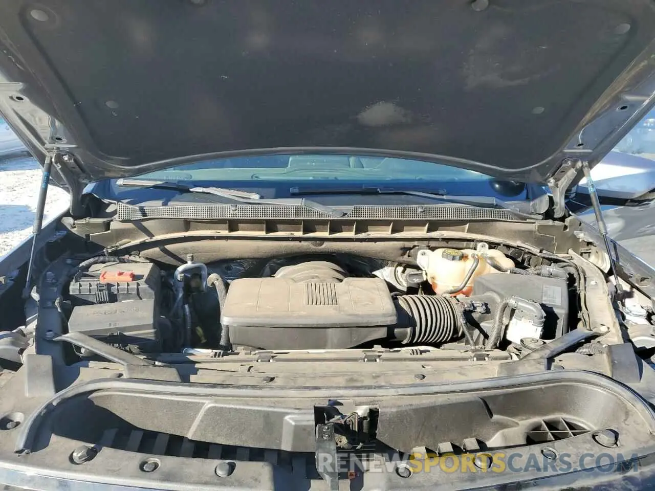 11 fotografías del automóvil dañado 1GNSCLED3MR382076 CHEVROLET TAHOE 2021
