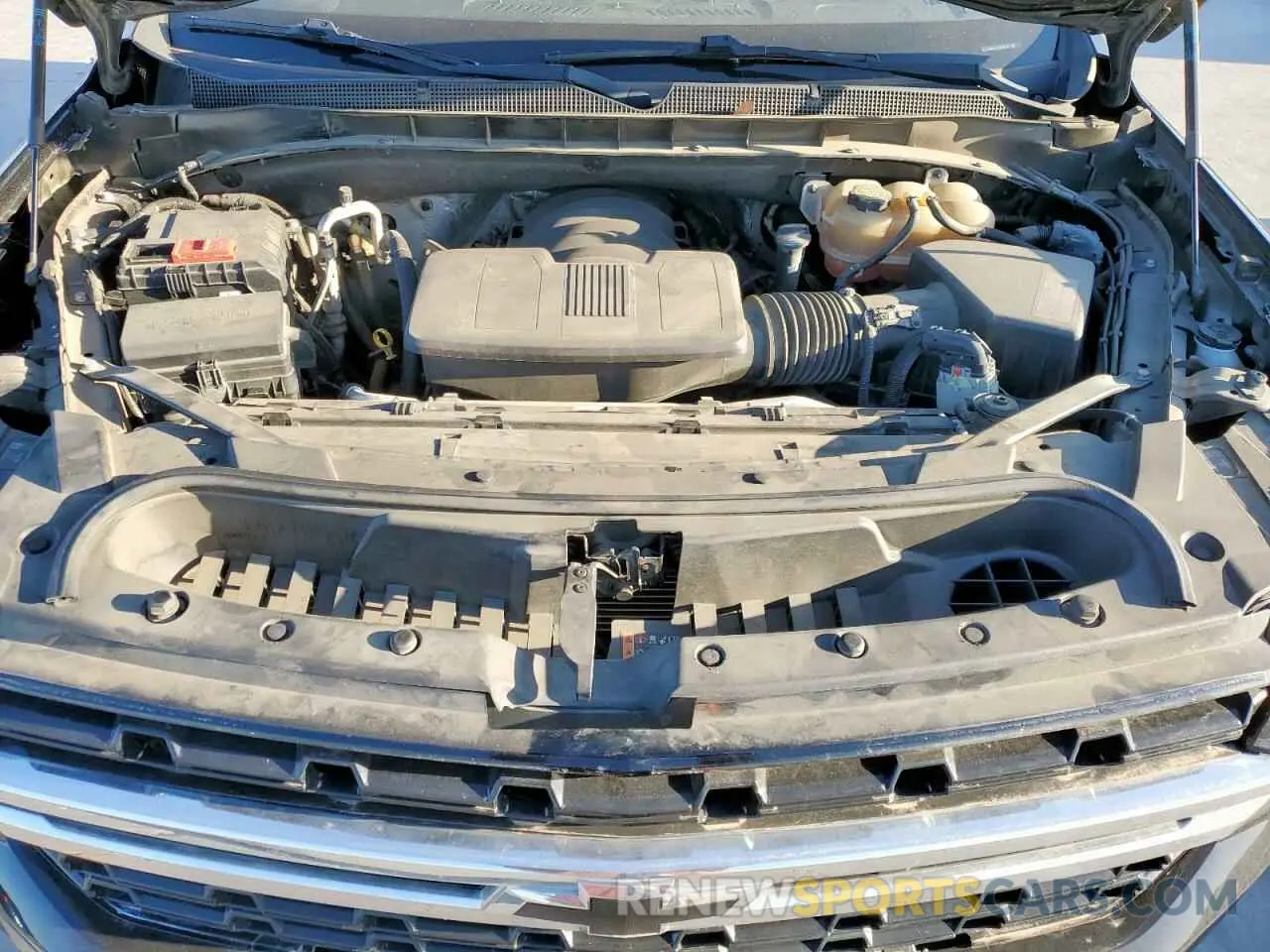 12 fotografías del automóvil dañado 1GNSCLED6MR286927 CHEVROLET TAHOE 2021