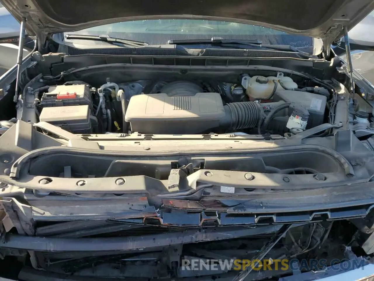 13 fotografías del automóvil dañado 1GNSCMKD8MR454528 CHEVROLET TAHOE 2021